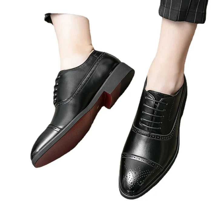 Frédéric | Red Sole Brogue Oxfords
