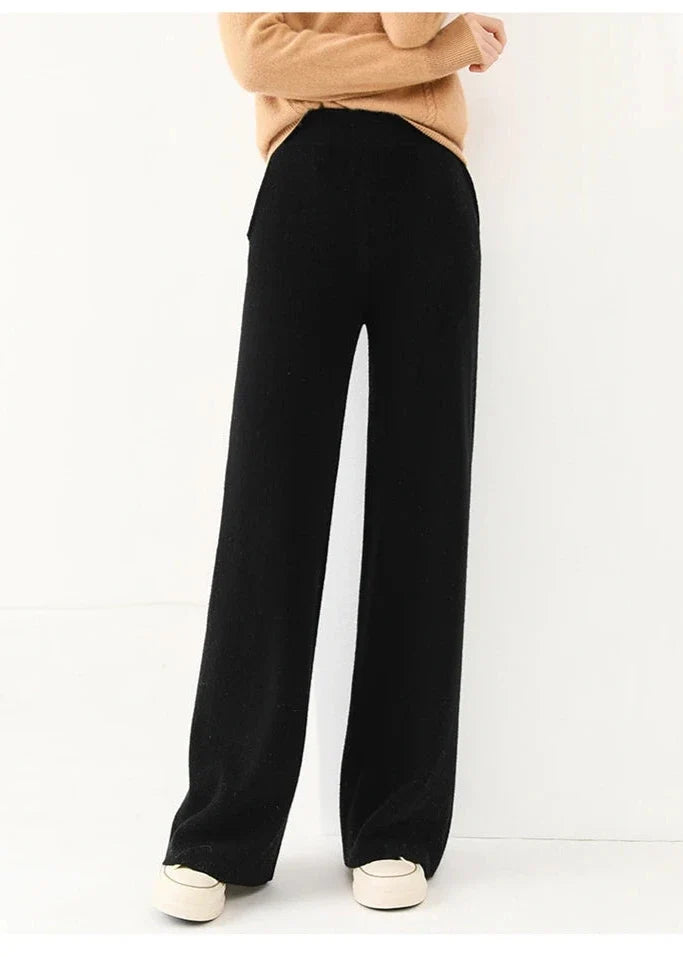 Gracieuse | 100% Merino Wool Knit Pants