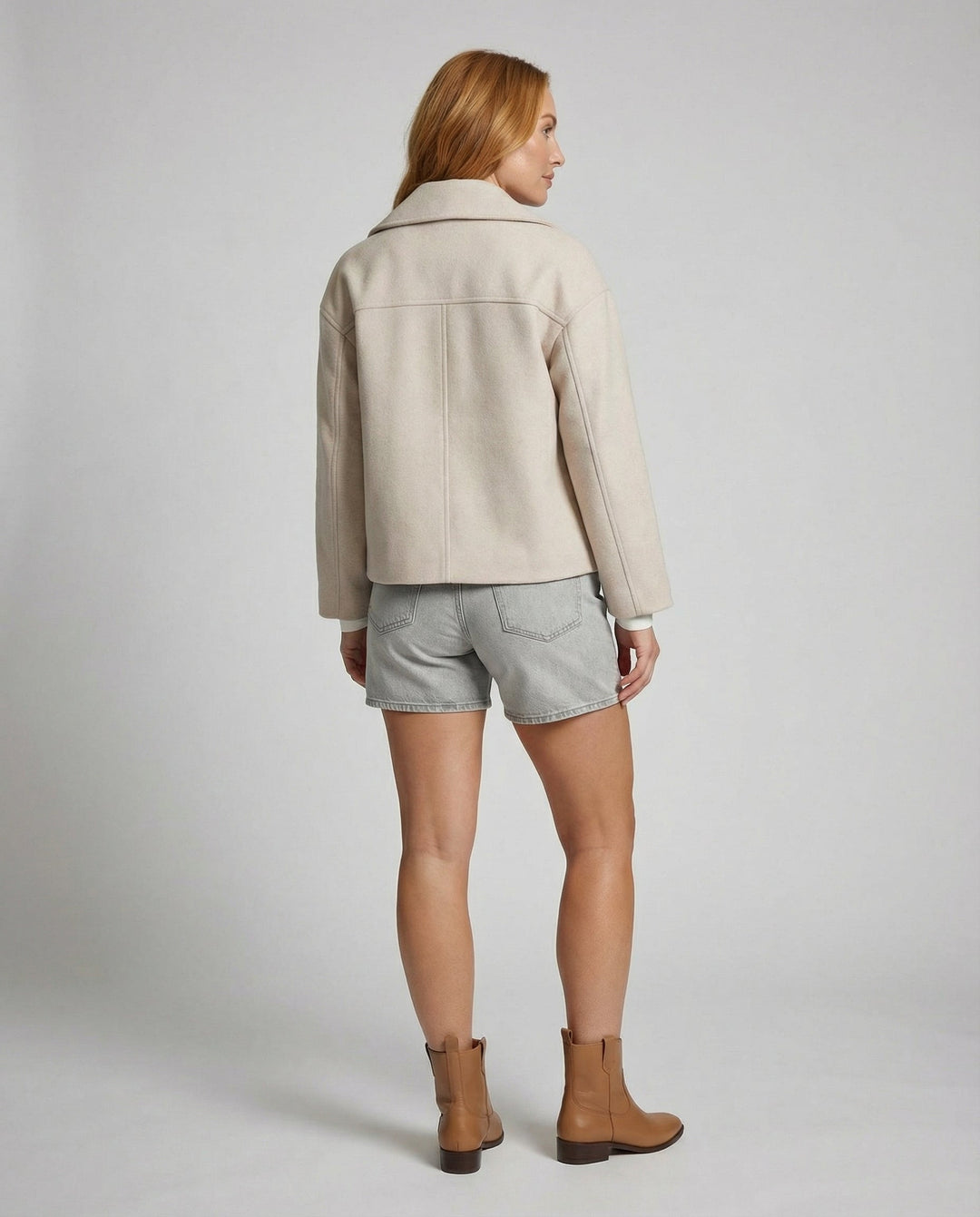 Madeleine | Double-Breasted Short Jacket