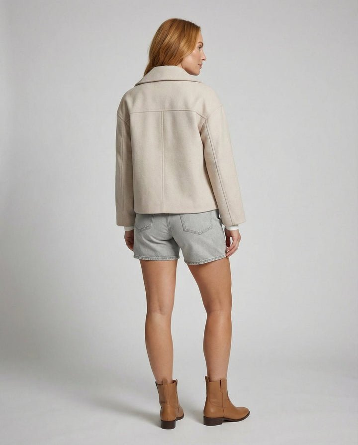 Madeleine | Double-Breasted Short Jacket