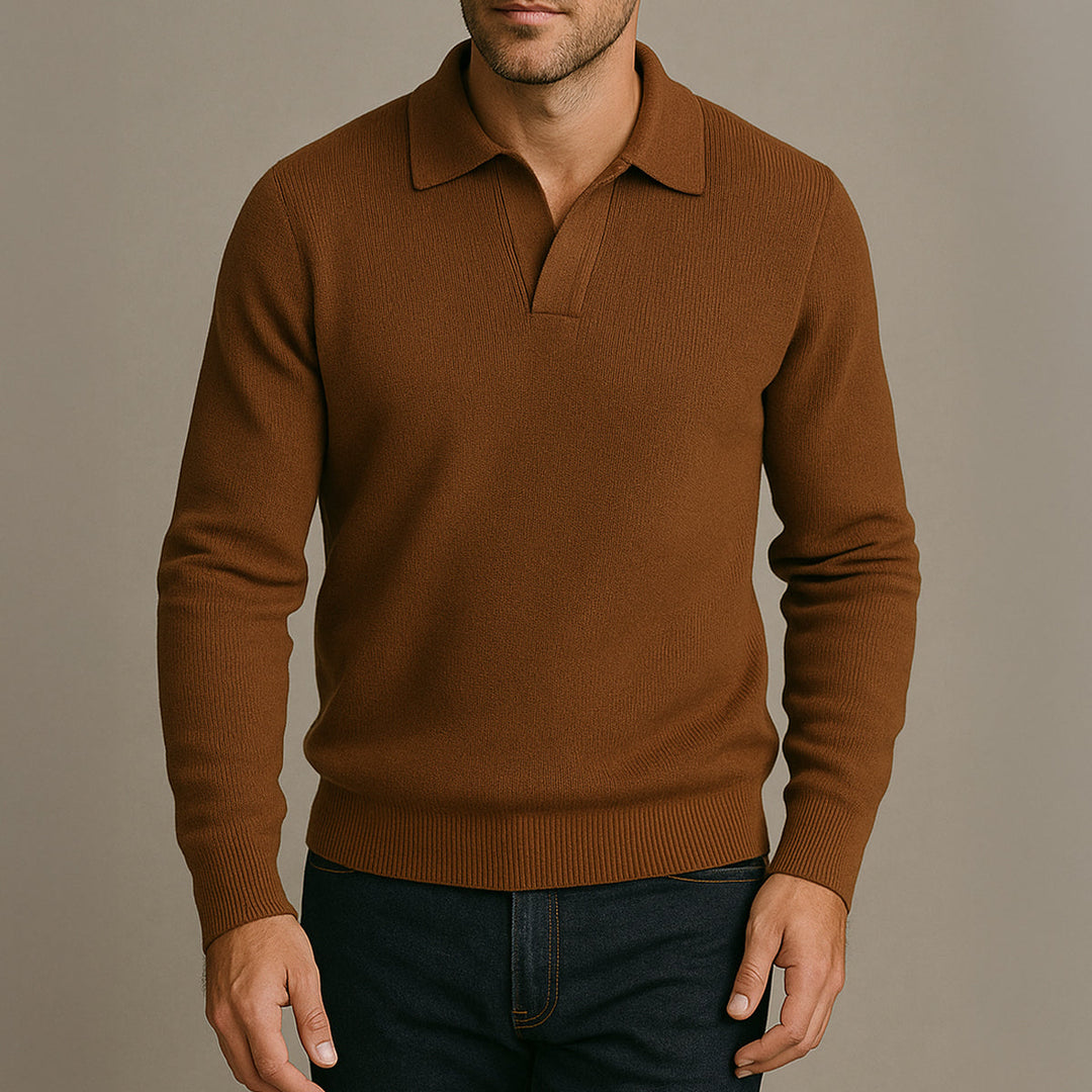 Gauthier | Cotton Blend Knit Polo
