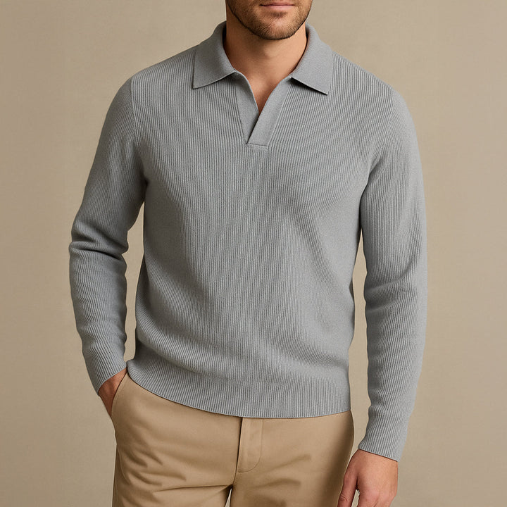 Gauthier | Cotton Blend Knit Polo