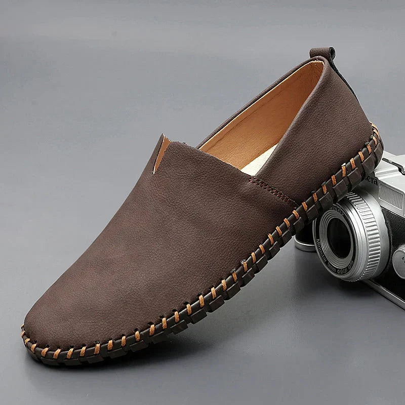 Colomban | Hand Stitched Leather Loafers