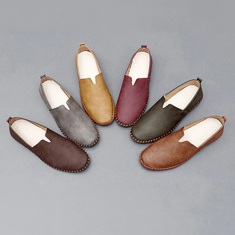 Colomban | Hand Stitched Leather Loafers