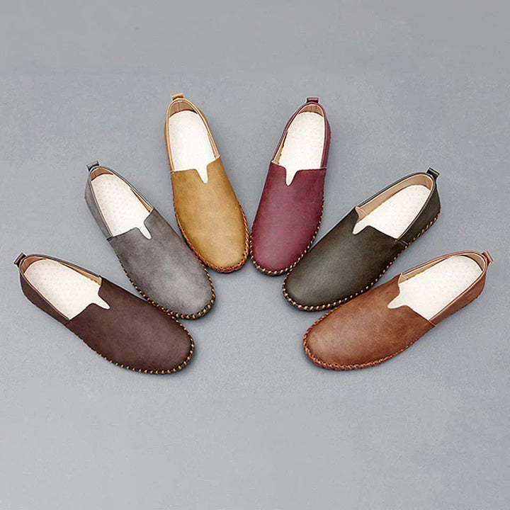 Colomban | Hand Stitched Leather Loafers