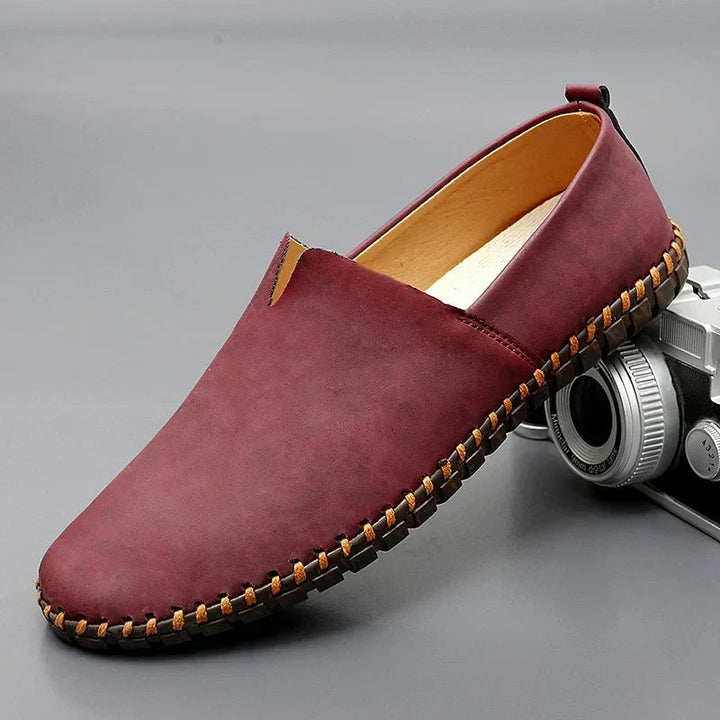 Colomban | Hand Stitched Leather Loafers