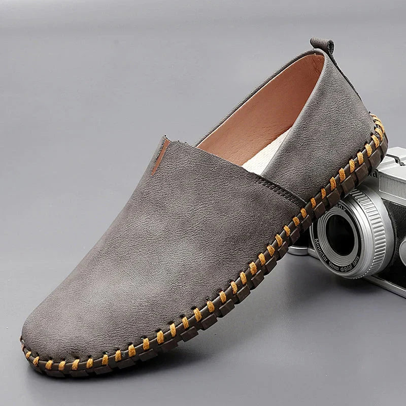 Colomban | Hand Stitched Leather Loafers