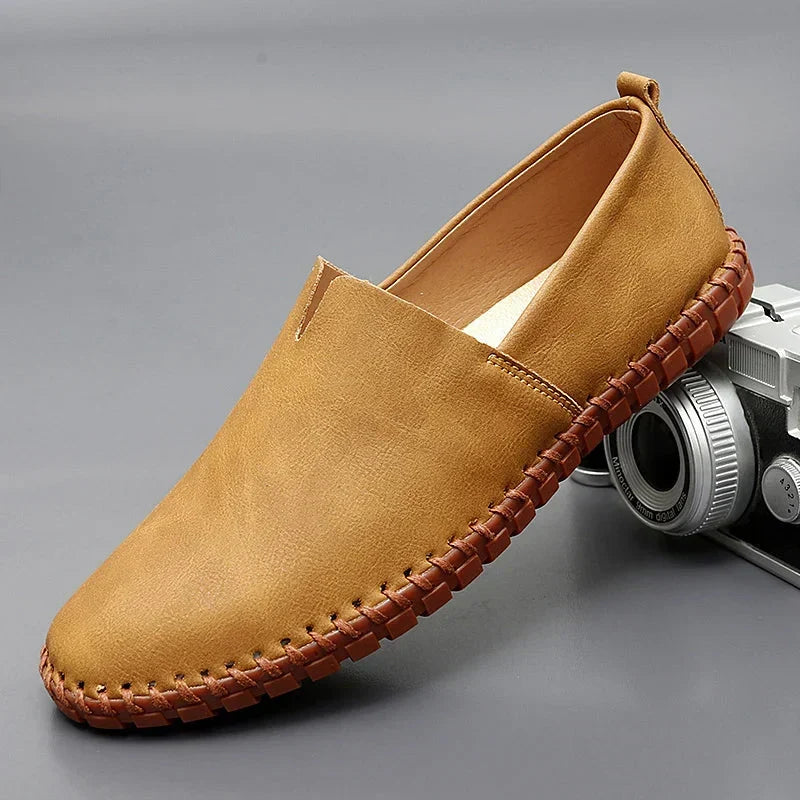 Colomban | Hand Stitched Leather Loafers