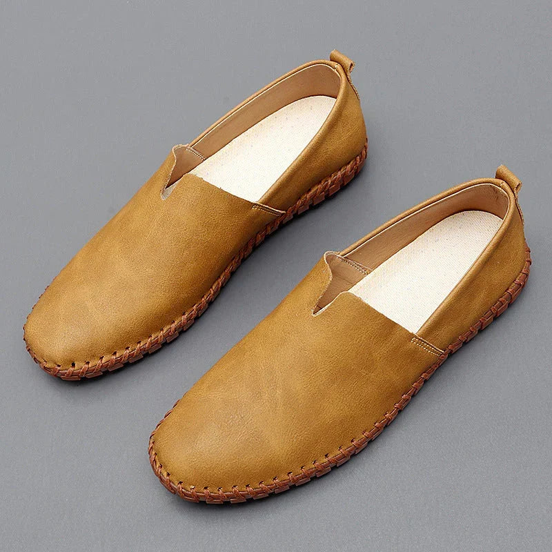 Colomban | Hand Stitched Leather Loafers