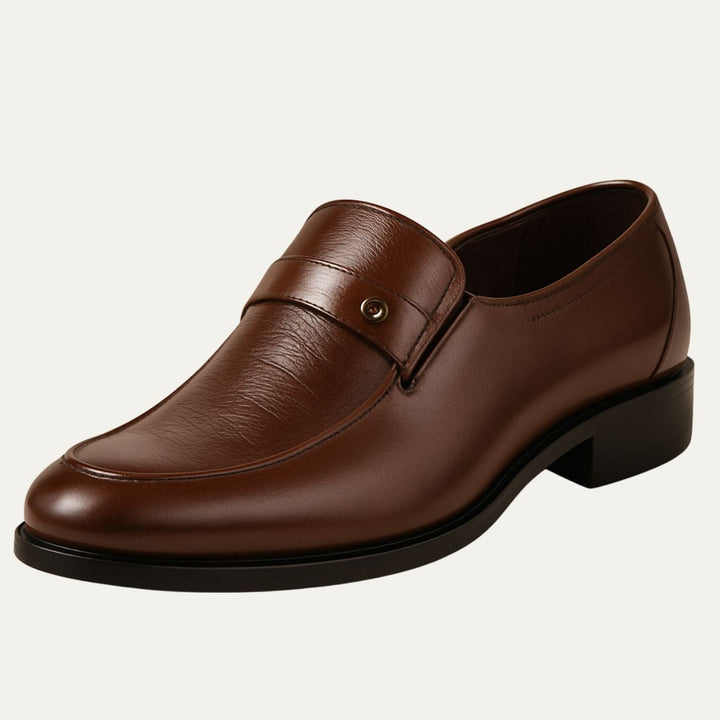 Gilles | Handmade Round Toe Loafers