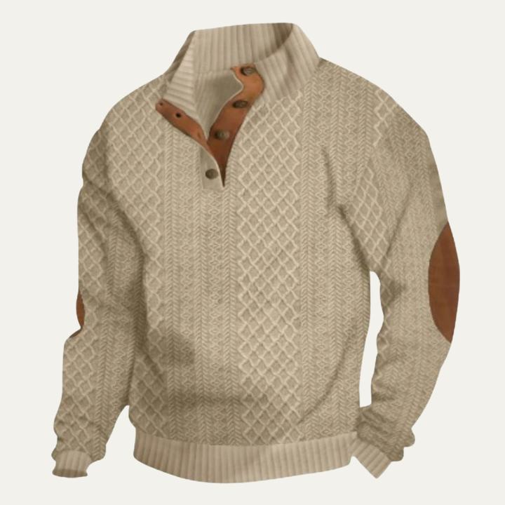 Régis | Cashmere Blend Cable Knit Sweater