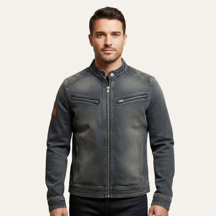 Placide | Heavy Washed Denim Jacket