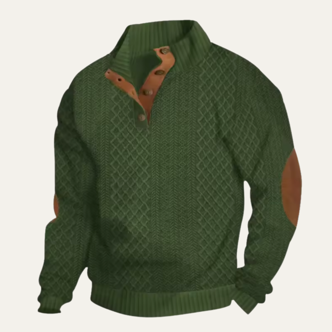 Régis | Cashmere Blend Cable Knit Sweater