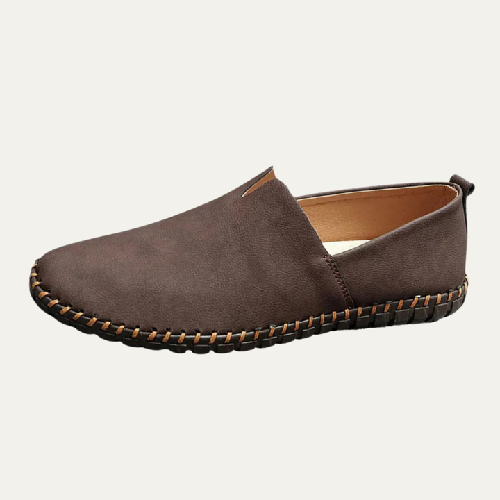 Colomban | Hand Stitched Leather Loafers