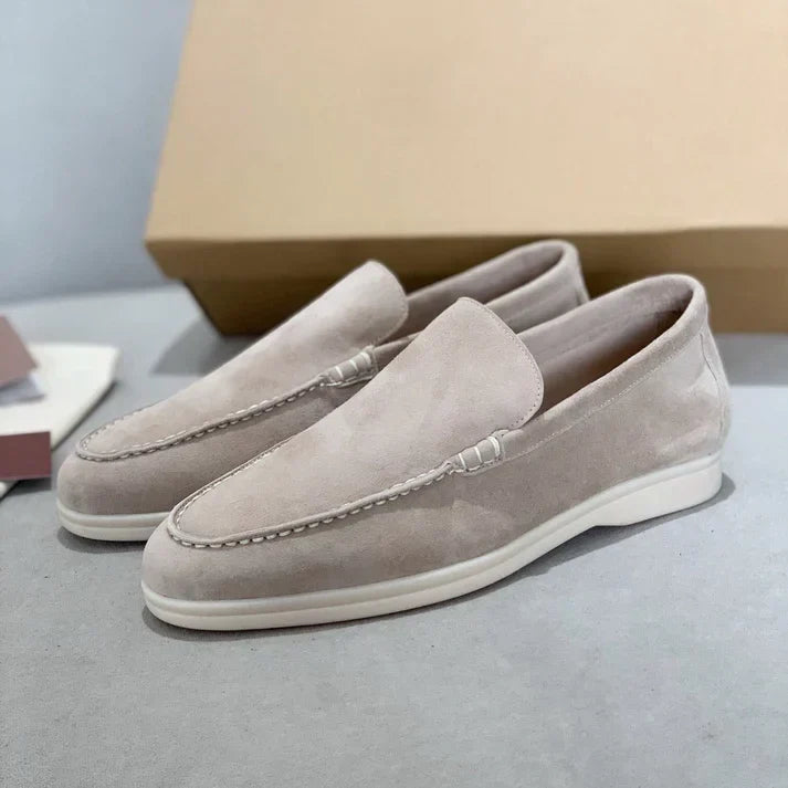 Arthur | Lined Suede Casual Loafers