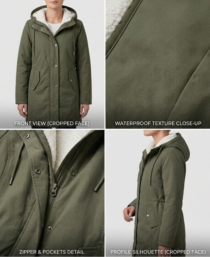 Amélie™ | Fleece-Lined Waterproof Parka