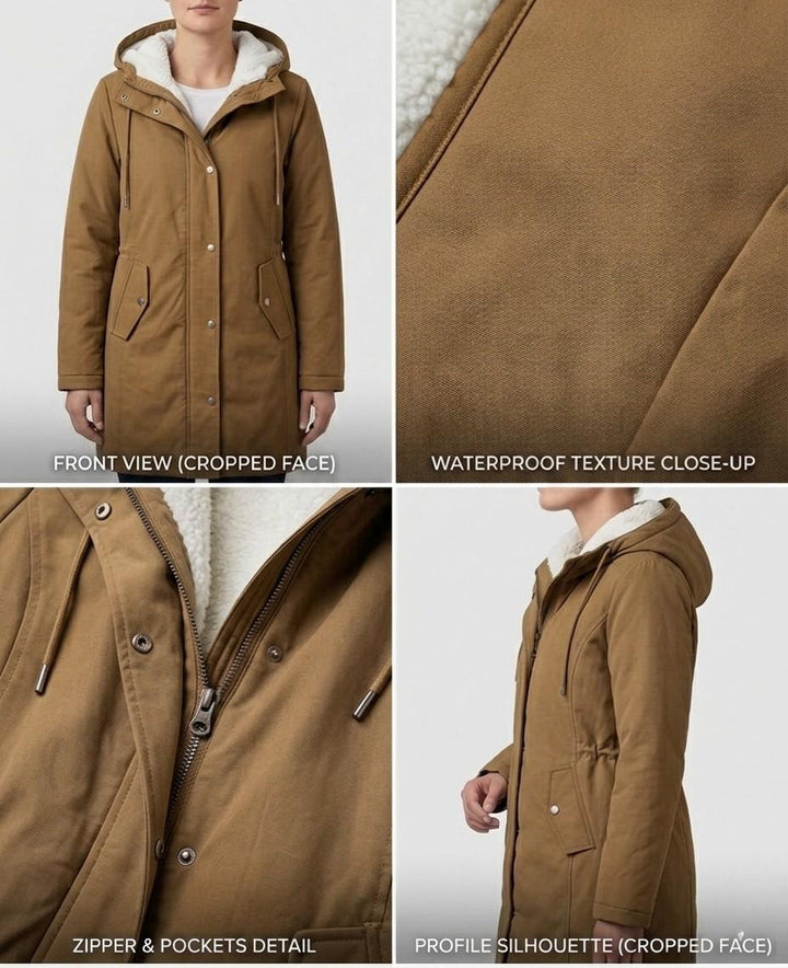 Amélie™ | Fleece-Lined Waterproof Parka