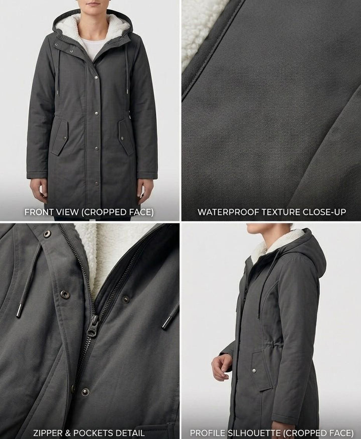 Amélie™ | Fleece-Lined Waterproof Parka