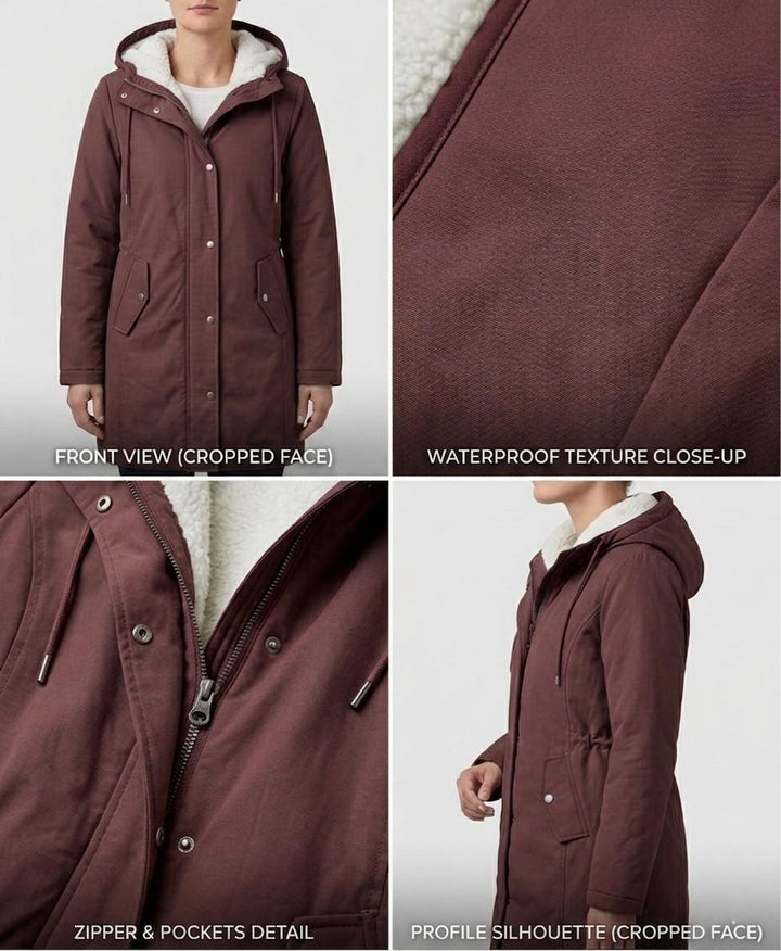 Amélie™ | Fleece-Lined Waterproof Parka