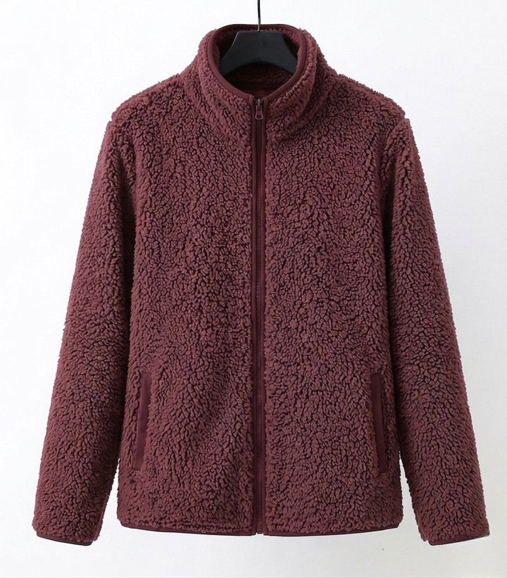 Constance | Sherpa Teddy Zip Jacket