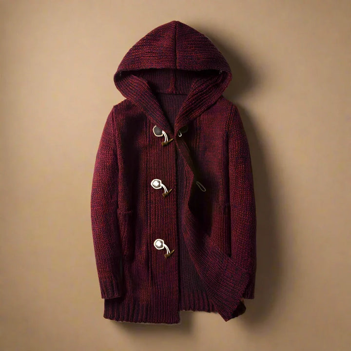 Cyprien | Wool Blend Hooded Cardigan