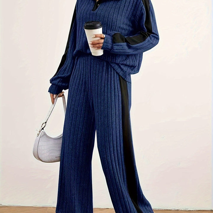 Hermance | Contrast Bound Two Piece Set