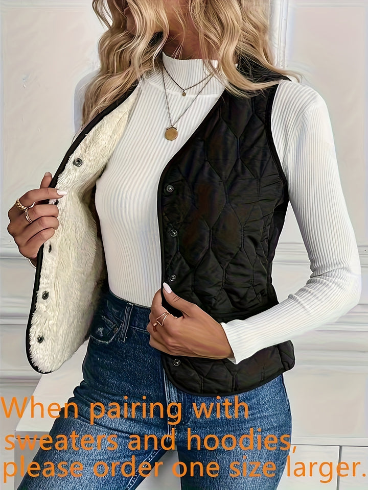 Azilda | Quilted Thermal Lined Vest
