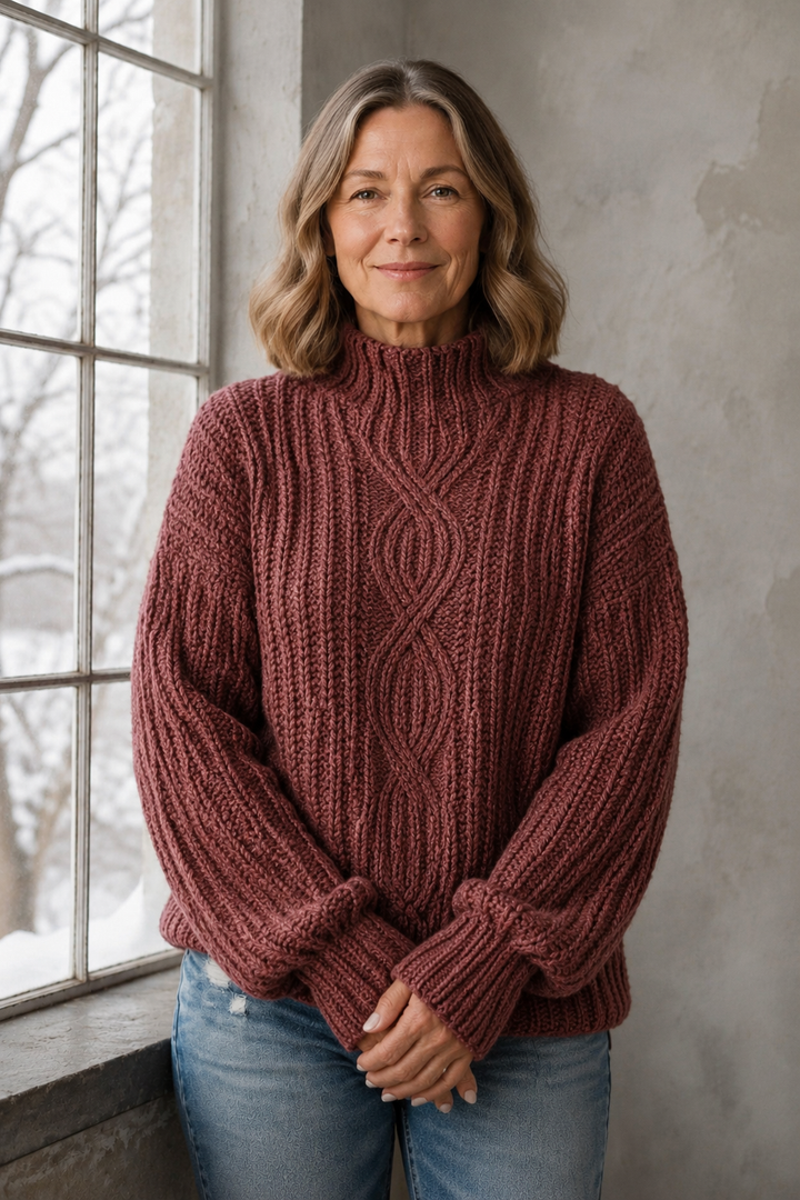 Aerynna | Sophisticated Sweater - Pink