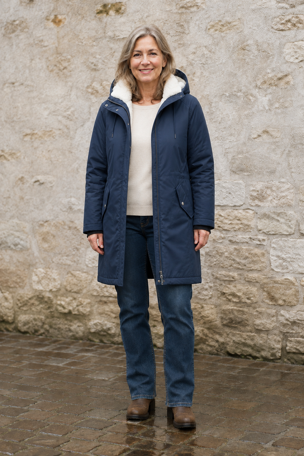 Amélie™ | Waterproof Long Parka — Final Edit open
