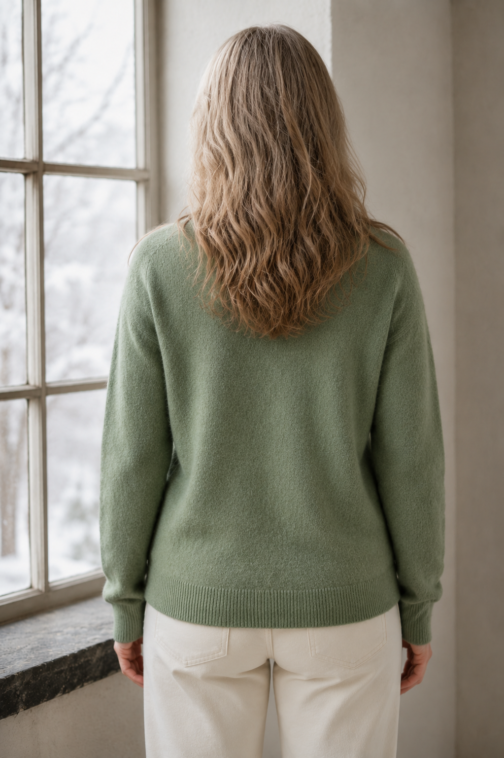 Anette | Warm sweater for cold days - Green