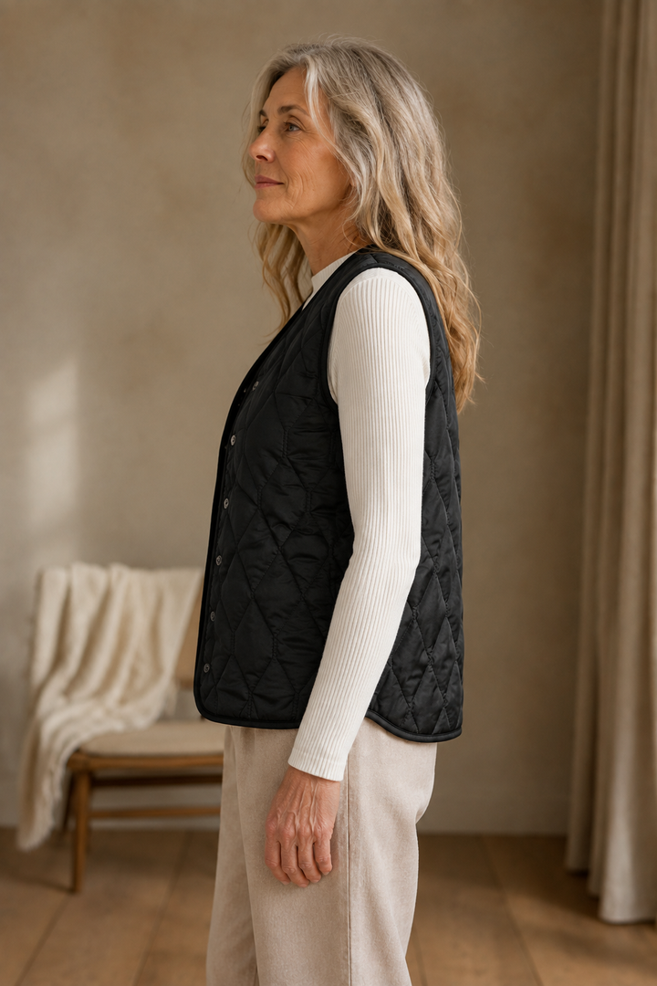 Azilda vest side view