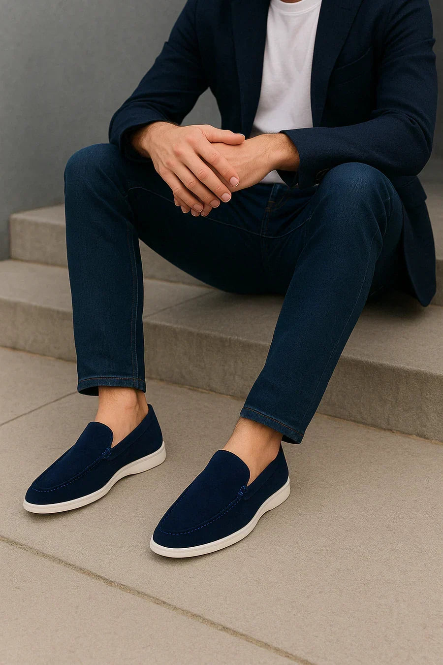 Arthur | Lined Suede Casual Loafers