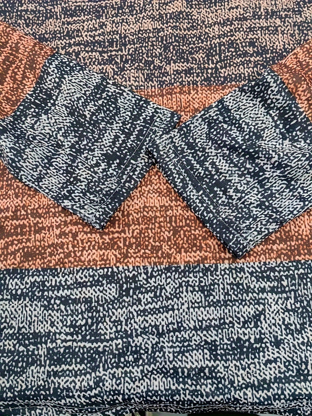 Norine | Striped Zip Neck Knit Top