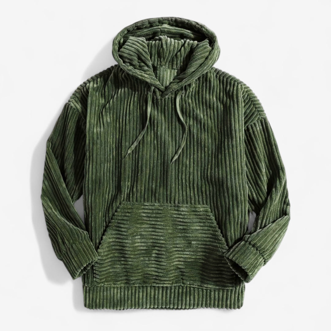 Gaudias | Wide Wale Corduroy Hoodie