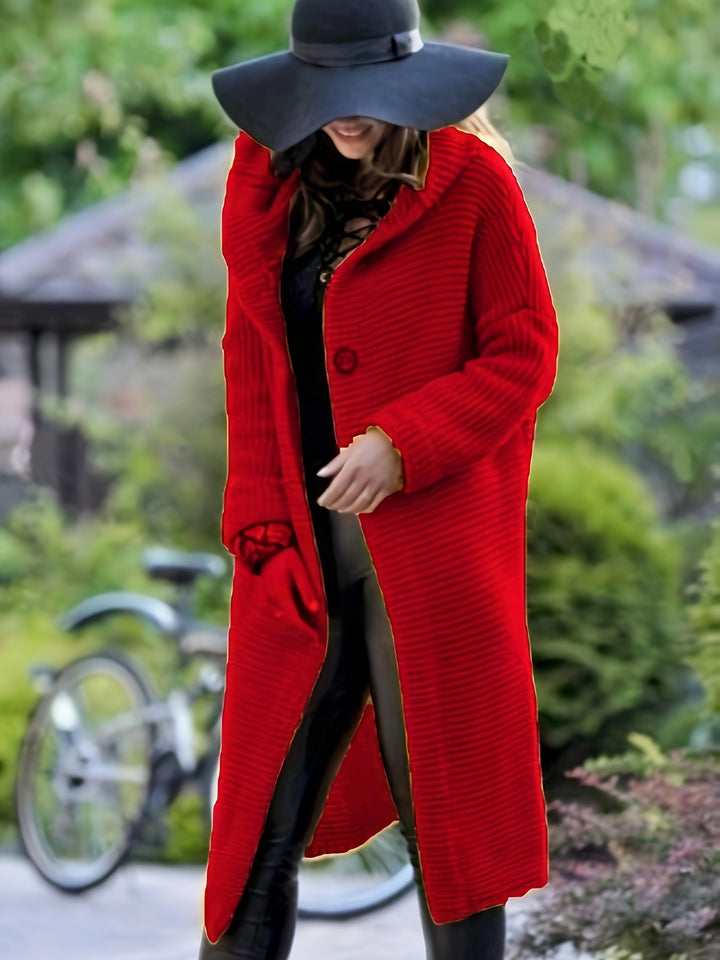 Pauline | Hooded Longline Cardigan