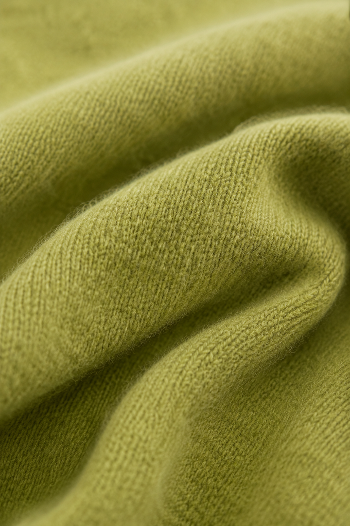 Christine | Cashmere Knit Trouser Set - fabric close-up