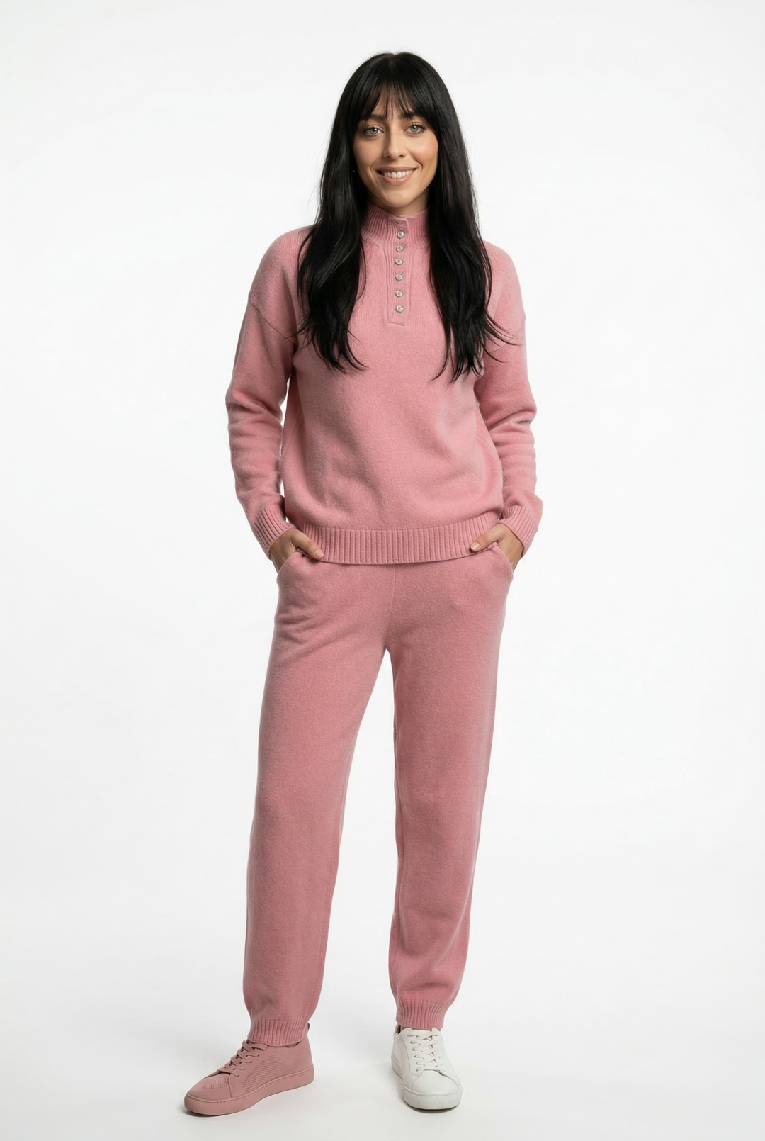 Christine | Cashmere Knit Trouser Set