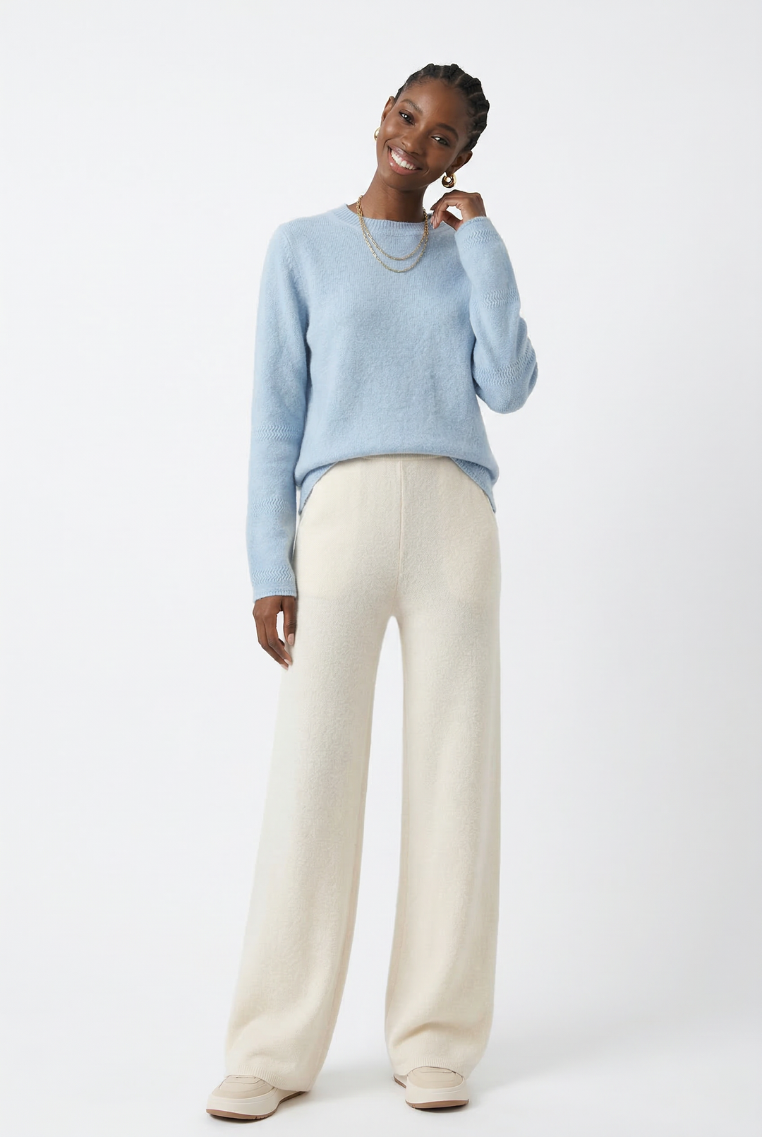Gracieuse | 100% Merino Wool Knit Pants