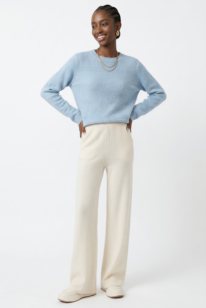 Gracieuse | 100% Merino Wool Knit Pants