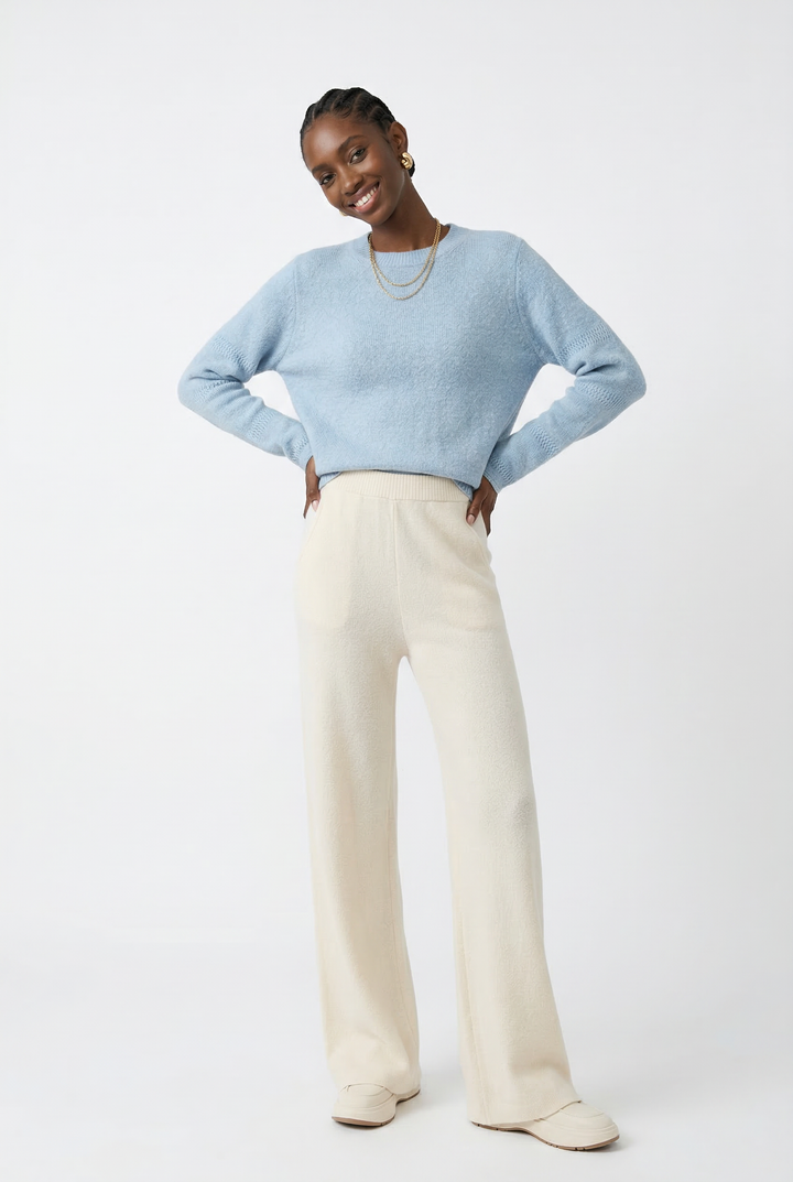 Gracieuse | 100% Merino Wool Knit Pants