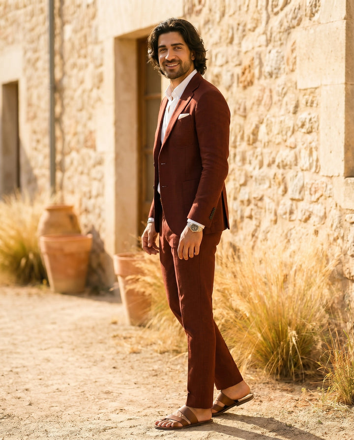 Léonard | Linen Two-Piece Suit