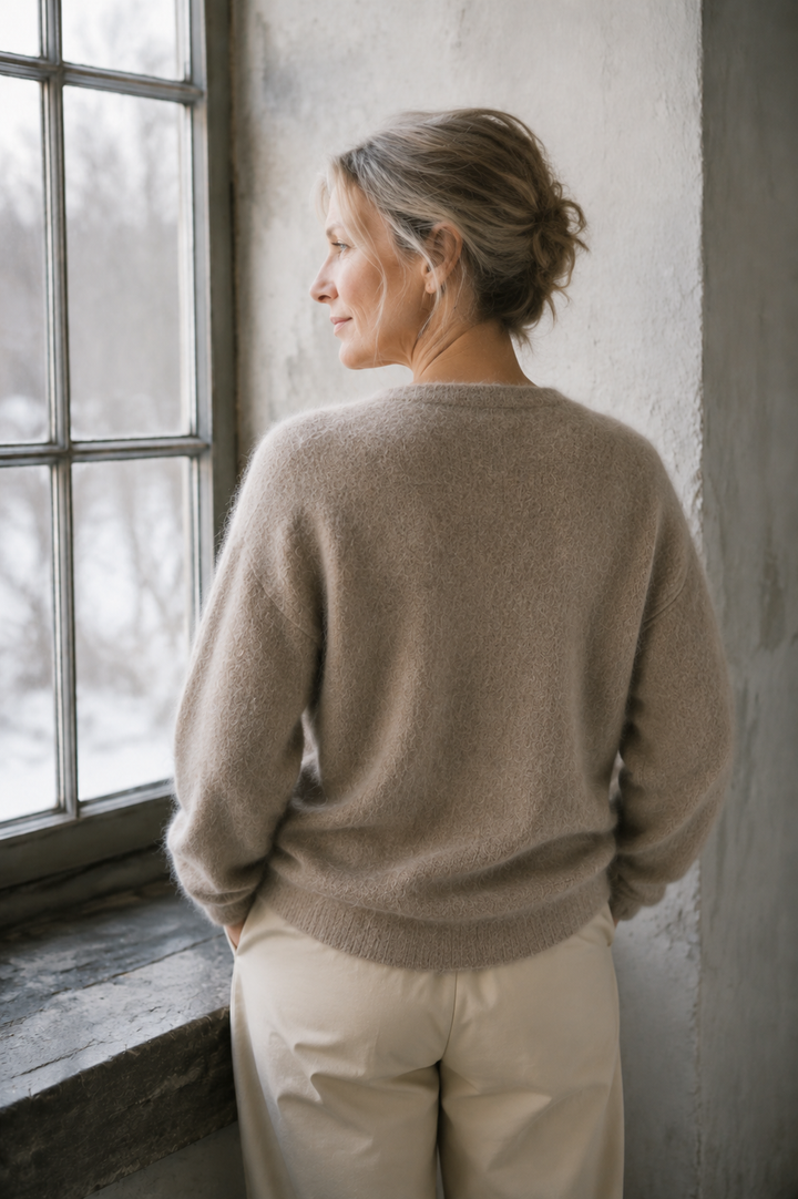 Daisy™ - Cashmere Sweater - Beige