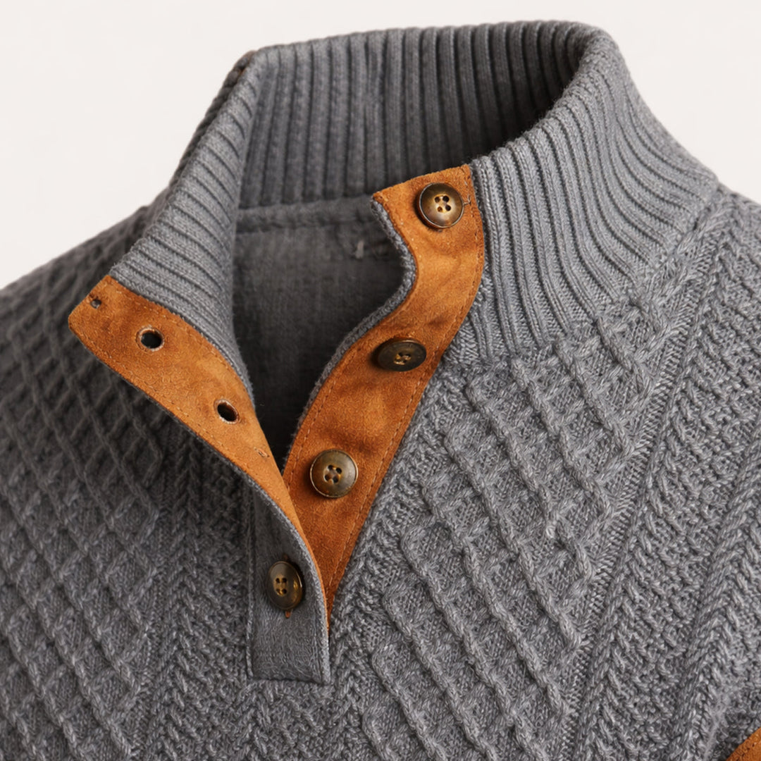 Régis | Cashmere Blend Cable Knit Sweater