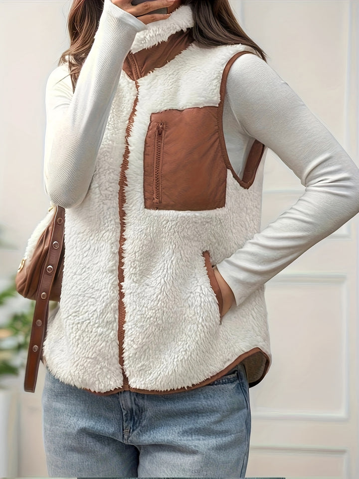 Merilda | Reversible Plush Vest