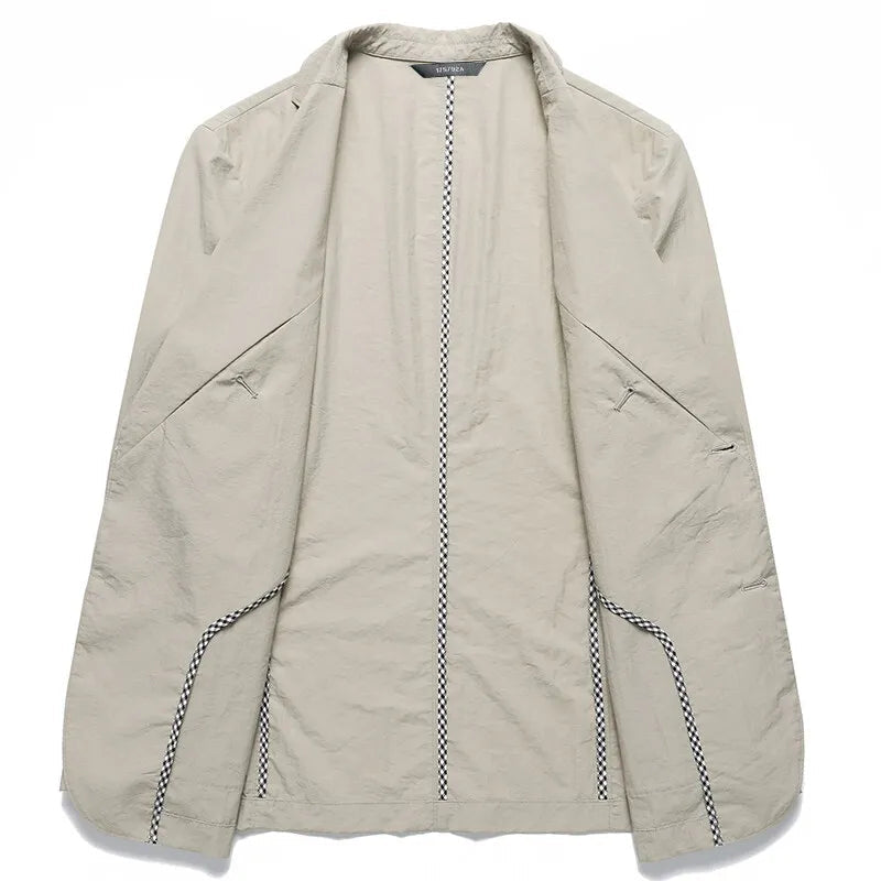 Roch | Cotton Notch Lapel Blazer