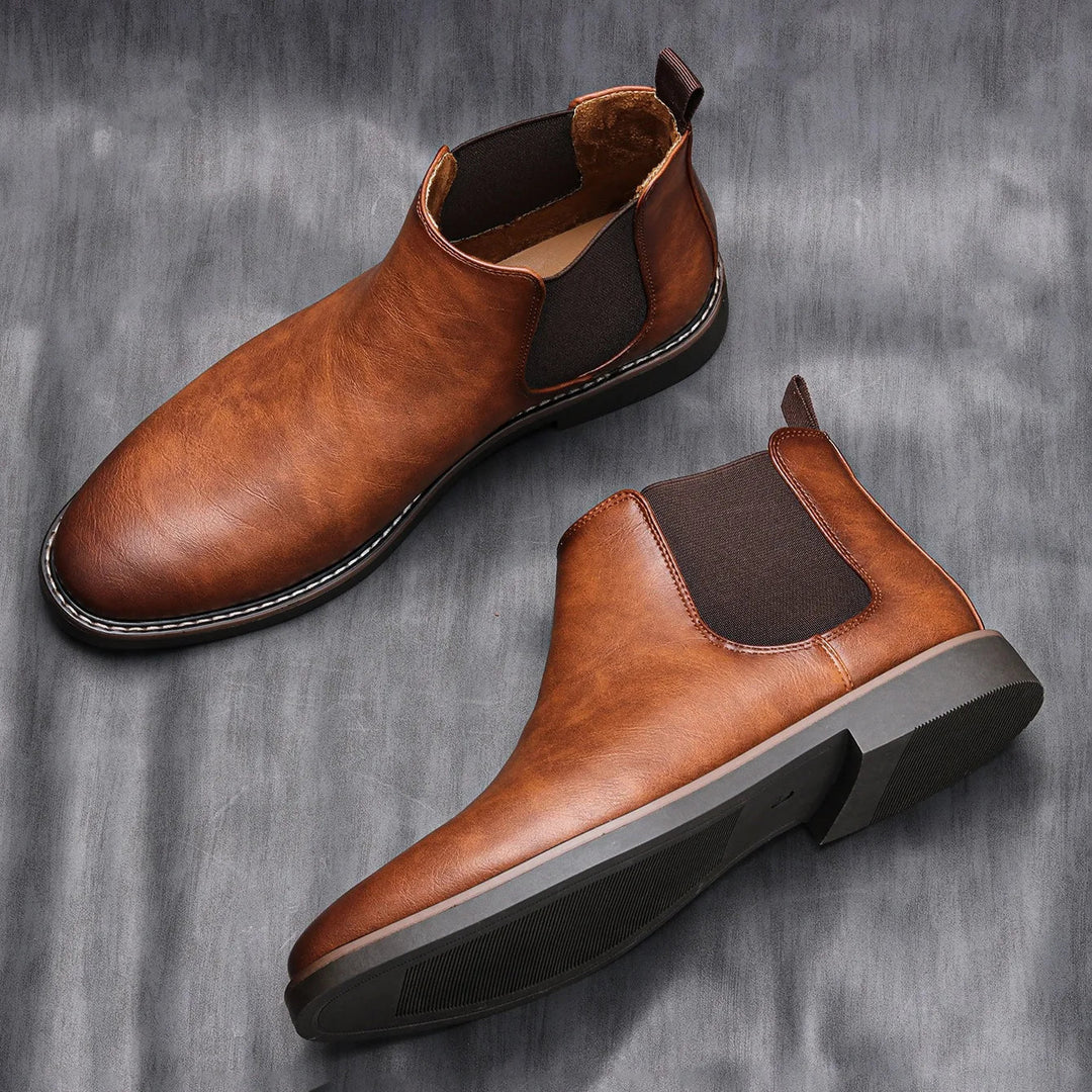 Quentin | 100% Leather Chelsea Boot