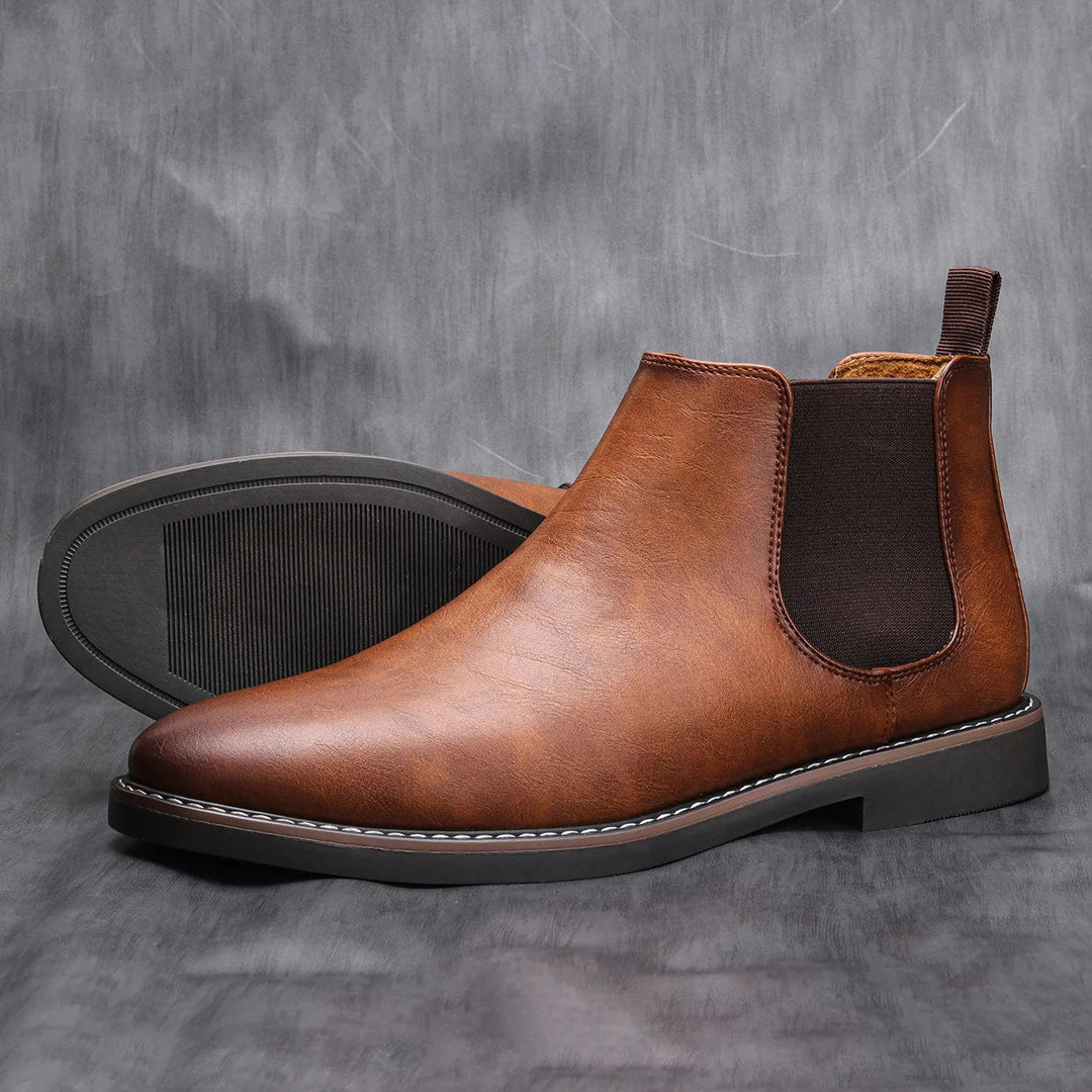 Quentin | 100% Leather Chelsea Boot