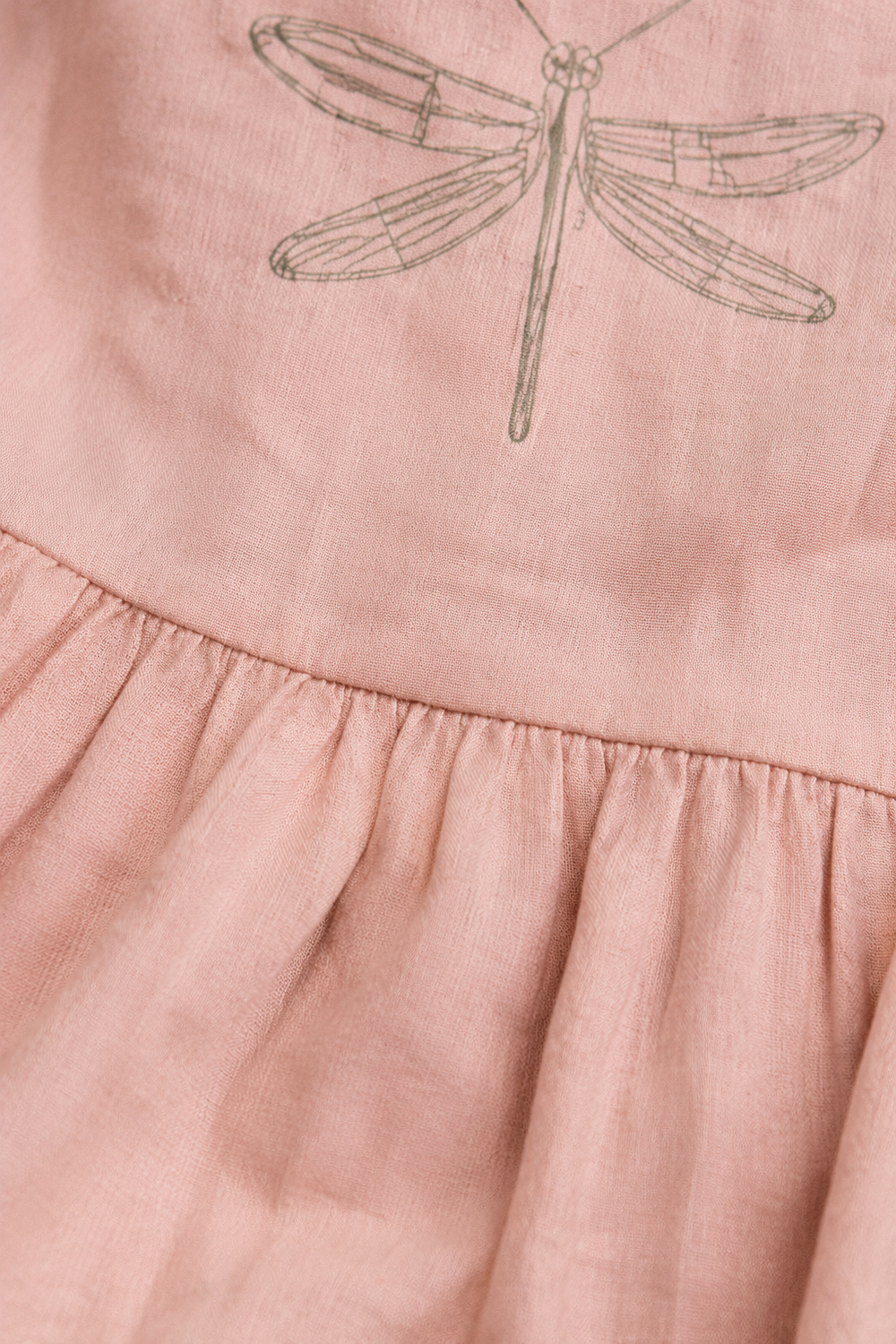 Layered Sleeveless Maxi Dress - fabric close-up