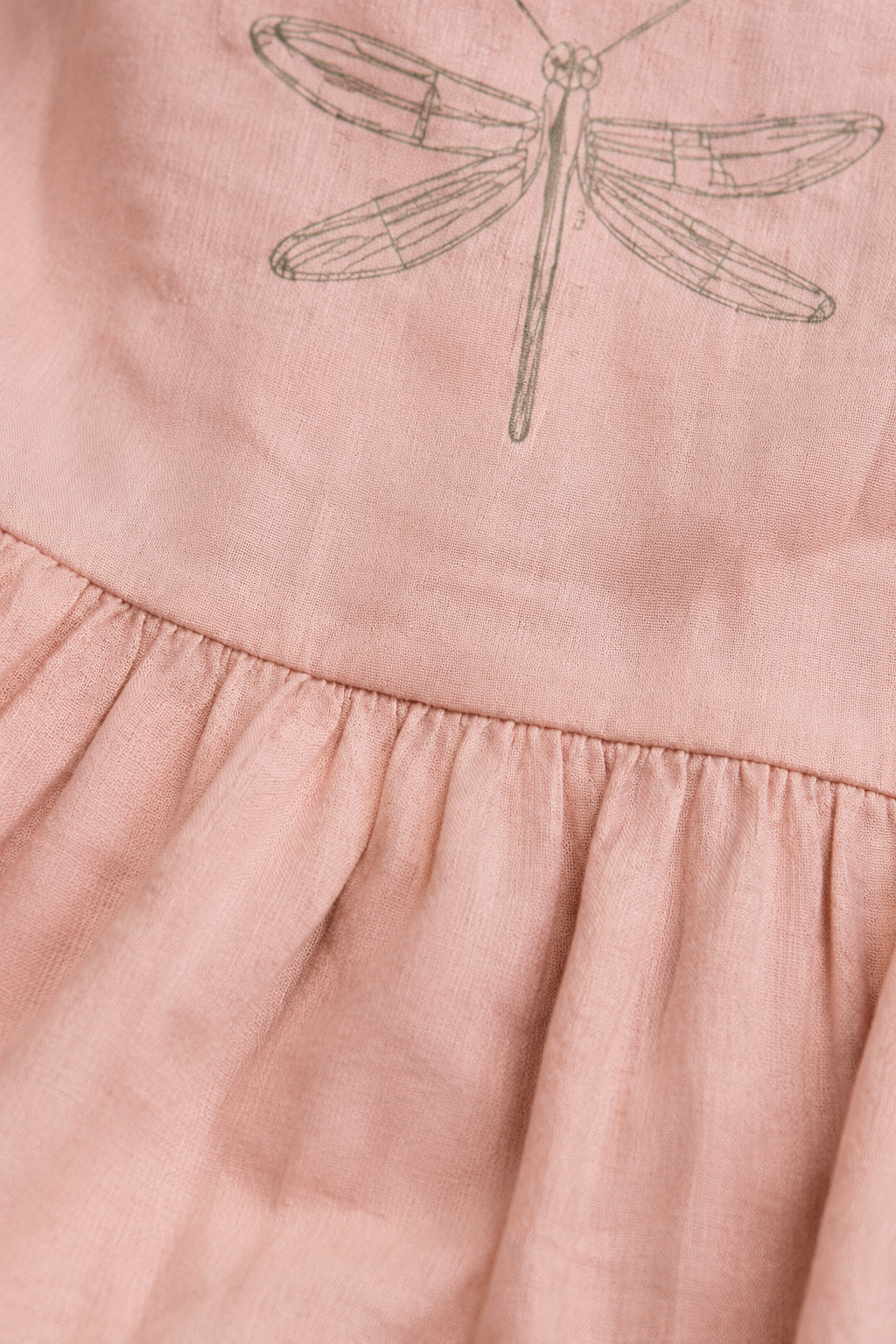 Layered Sleeveless Maxi Dress - fabric close-up