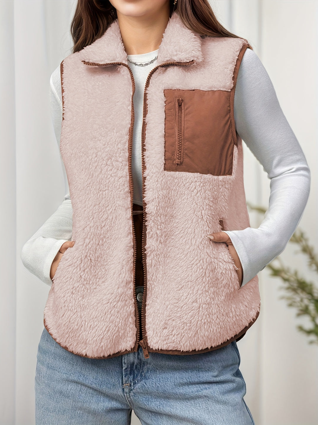 Merilda | Reversible Plush Vest